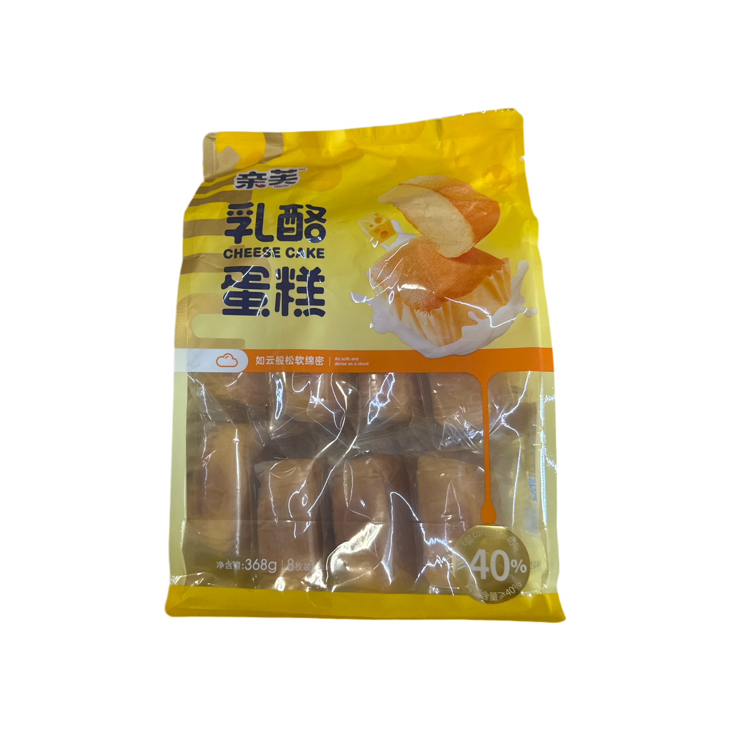 Qinfu-Cheesecake 8 pieces 368g