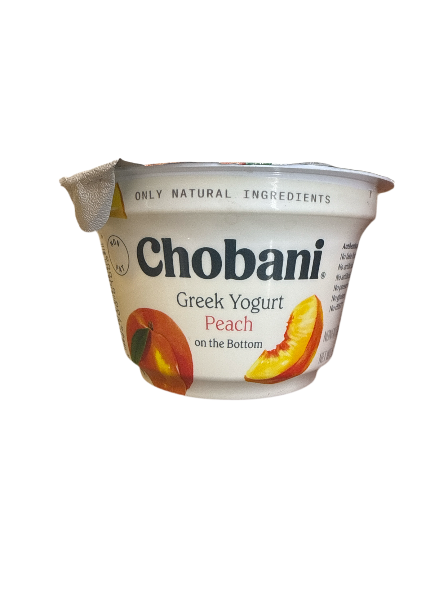 Chobani Yogurt - Peach Flavor 3 Bottles