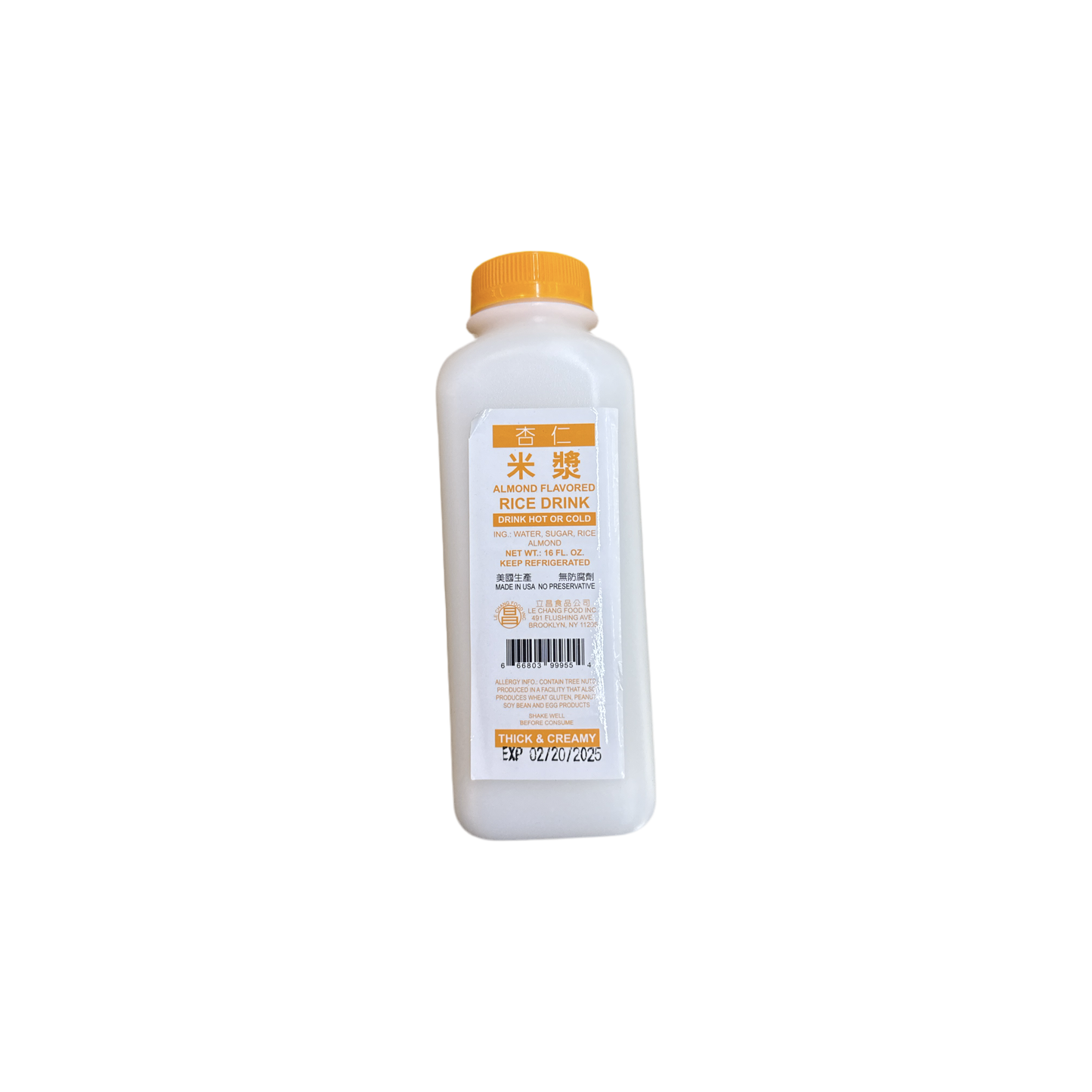 Lichang - Almond Rice Milk 16oz