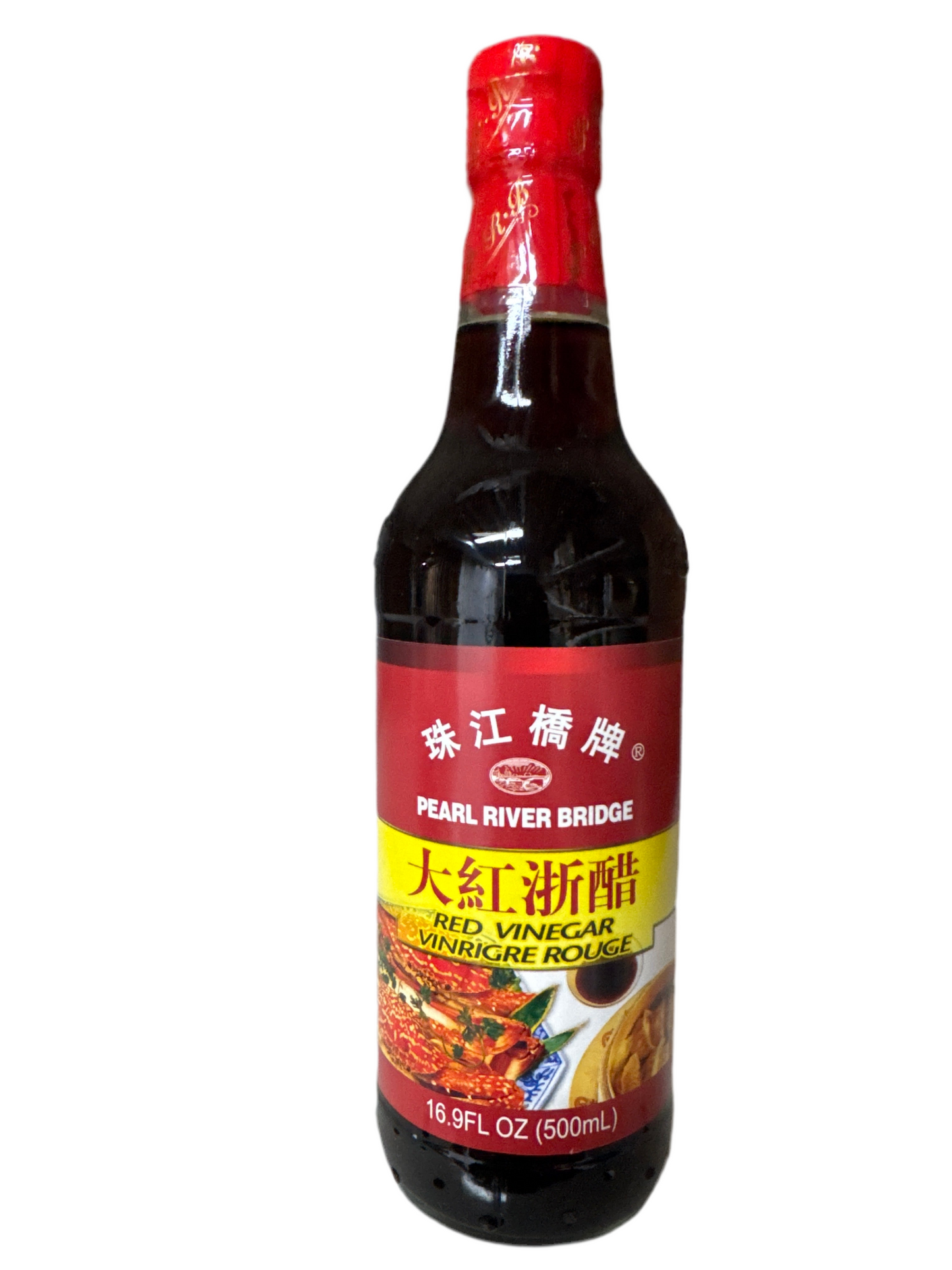 Pearl River Bridge Brand, Red Zhejiang Vinegar, 16.9 OZ