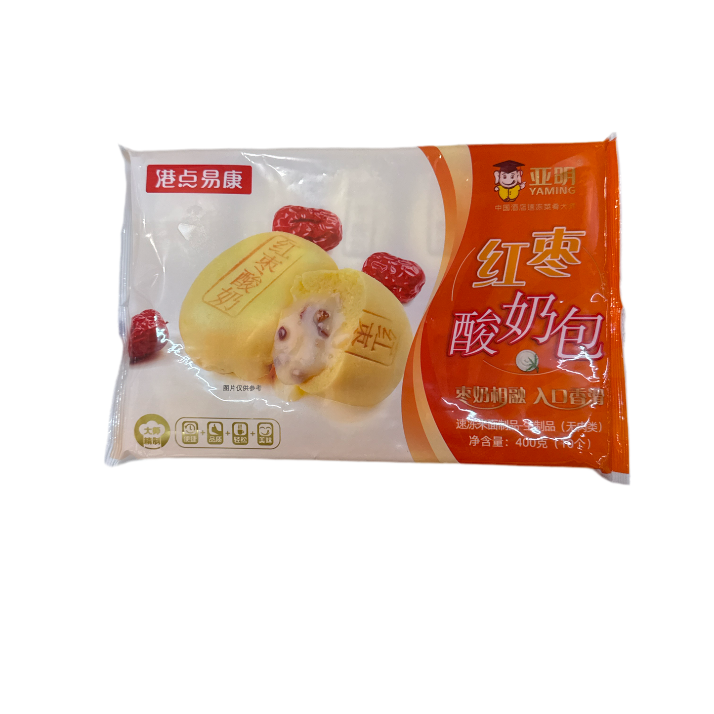 Yaming - Red Date Yogurt Buns 350g