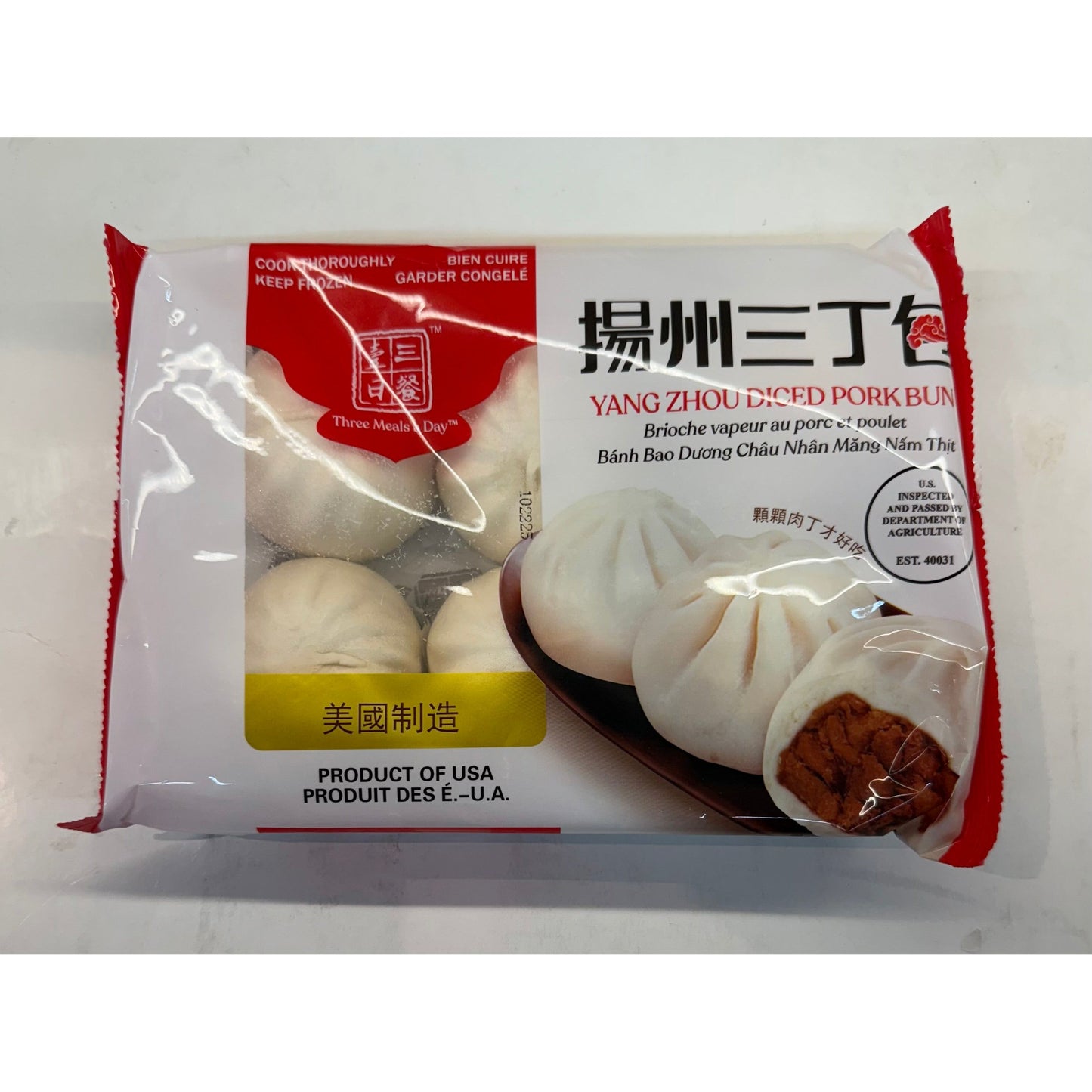 Three Meals a Day - Yangzhou Sanding Bao 13.75 OZ
