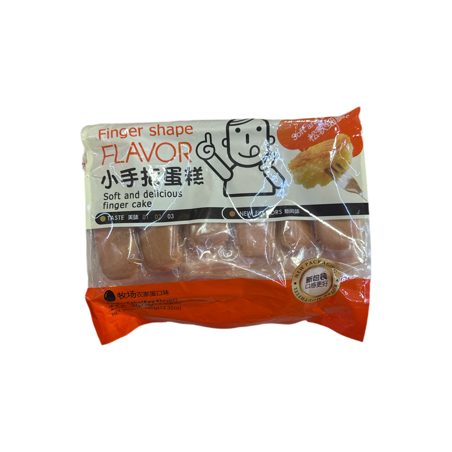 Haolili-Little Finger Egg Flavor Cake 350g