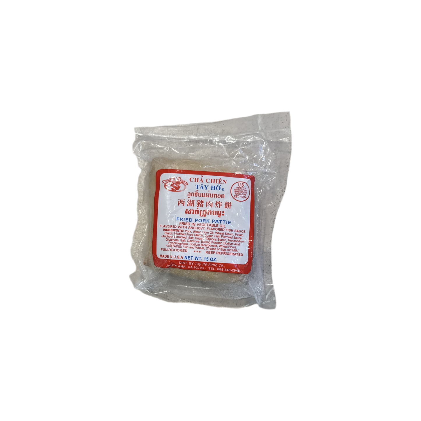 Frozen West Lake Pork Fried Cake 15oz