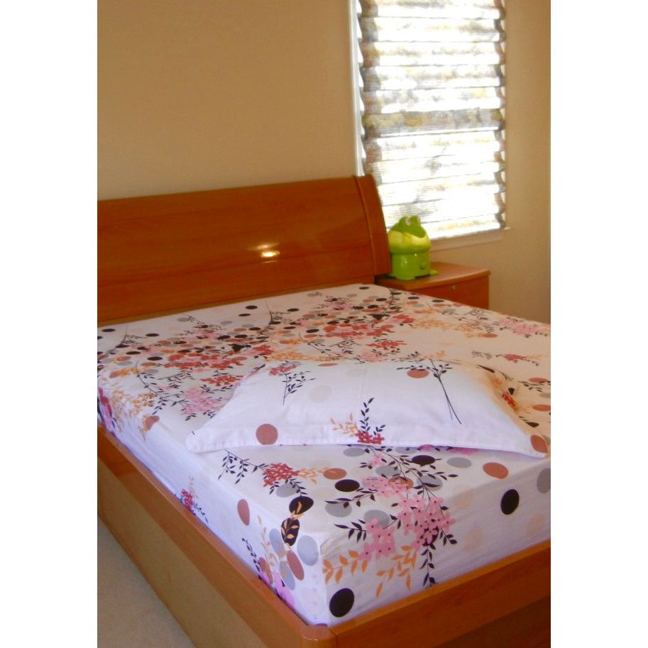 82-花香溢彩 床笠