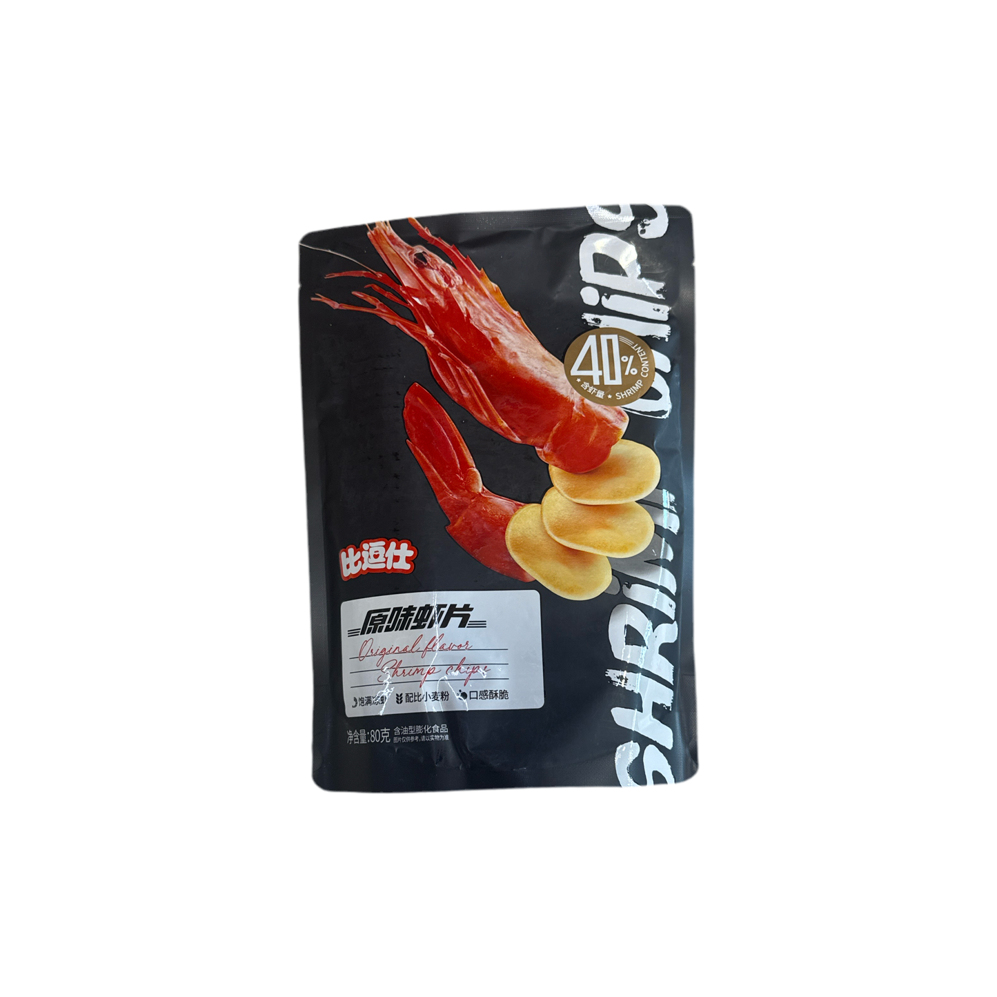 Bidoushi - Original flavor shrimp chips 80g