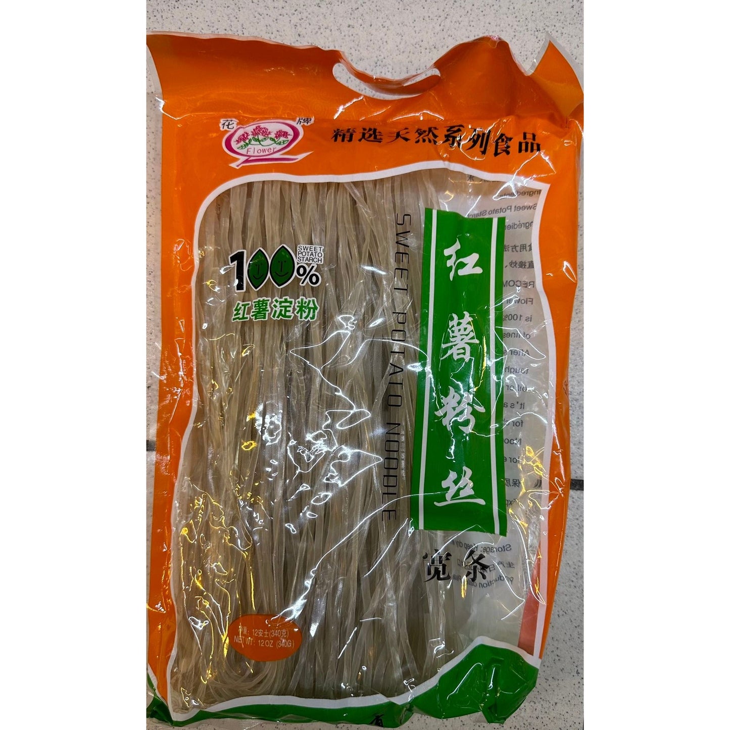 Flower Card-Sweet Potato Vermicelli 12oz