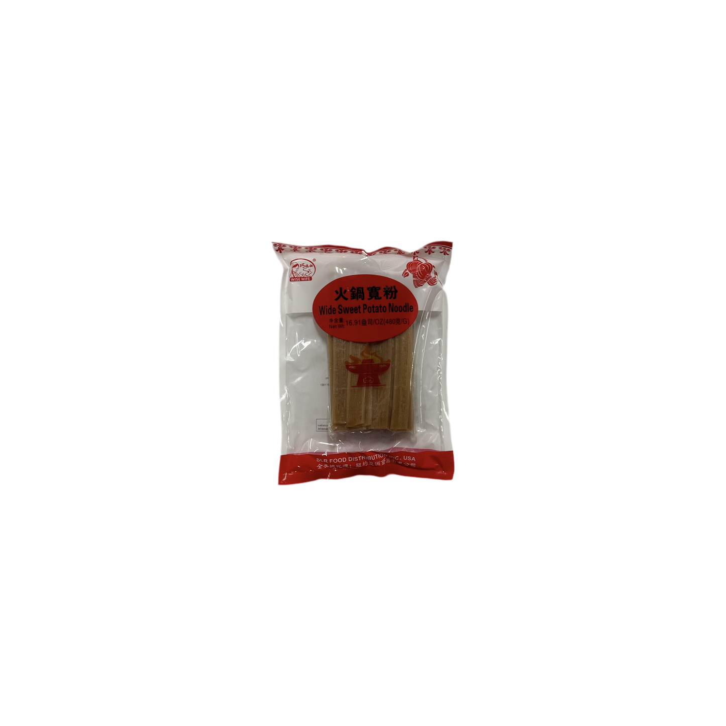 Qiaoxifu - Hot Pot Wide Noodles 16.9 oz