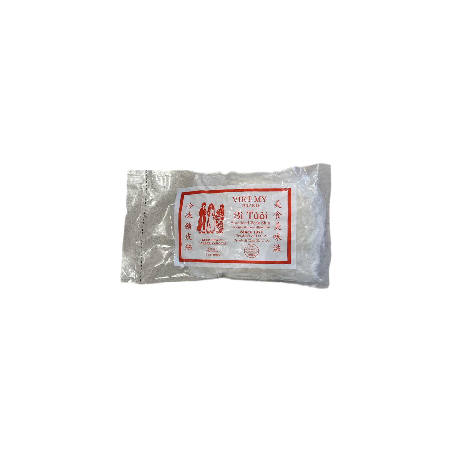 Frozen pork skin 198g
