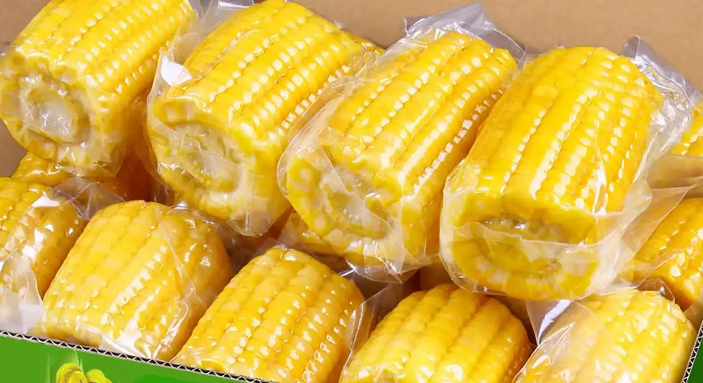 1- Yunnan Air-Transported Fruit Sweet Crisp Corn Segments (Fresh Vacuum Pack, Ready to Eat) 3 packs