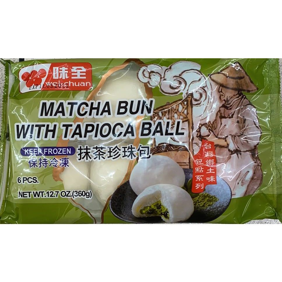 Buns - Weiquan - Matcha Pearl Buns