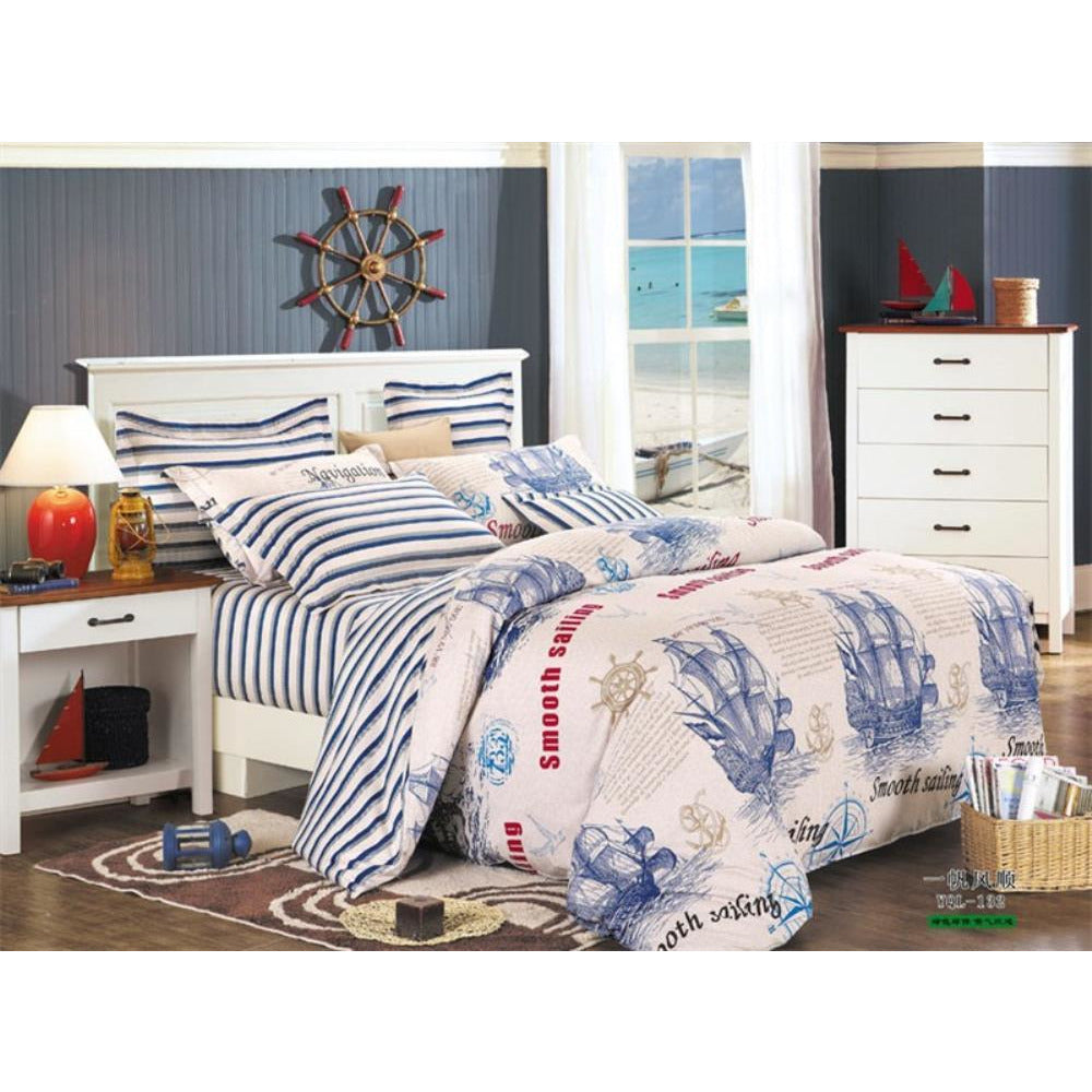 83 - Smooth Sailing Active Duvet Cover