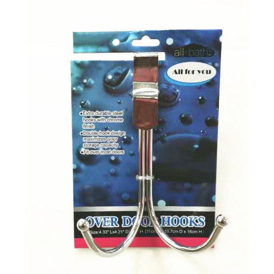 1-#344, Hook-shaped Steel Chrome on the Door