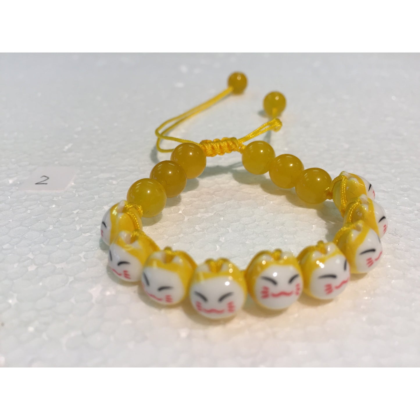 2A (9 Lucky Cats) Adjustable Bracelet