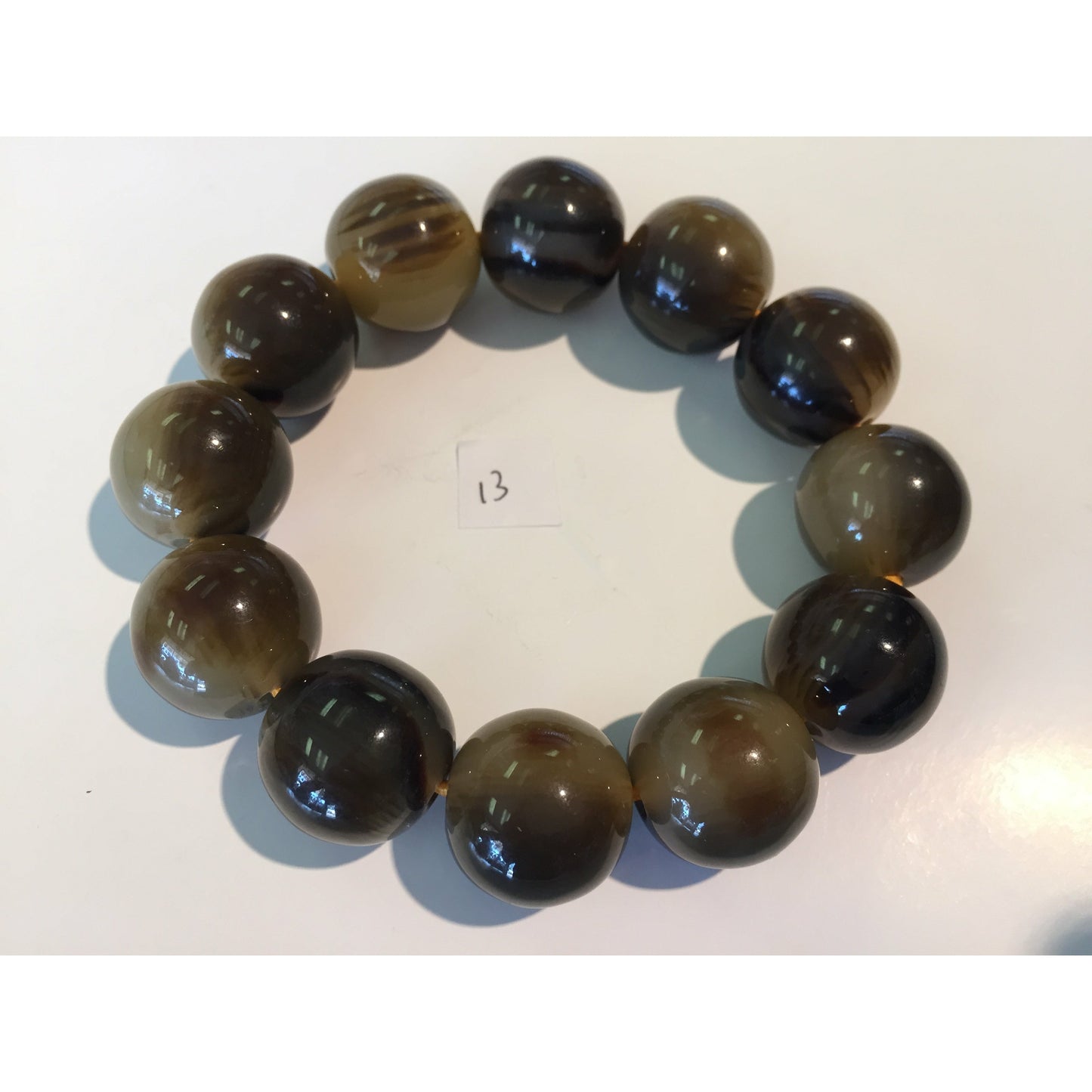 #12+#13 Tiger eye bracelet for men