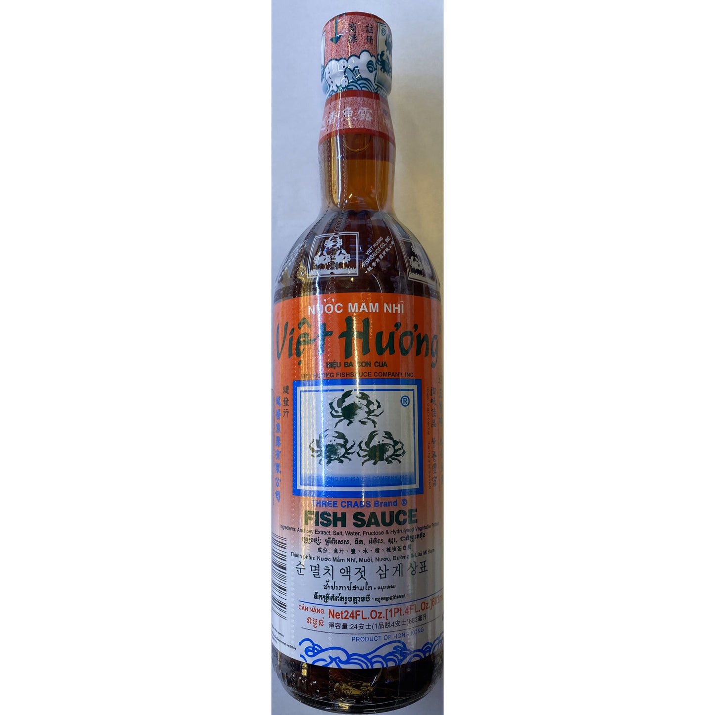 Three Crabs Fish Sauce (24 oz)