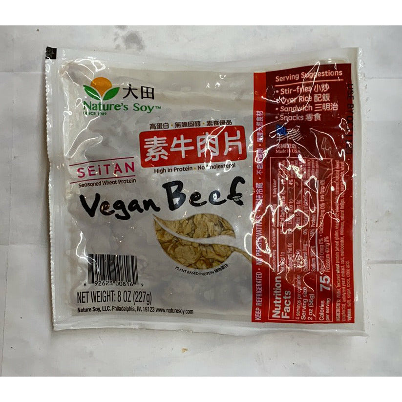 Daitian Vegetarian Beef Slices 8oz