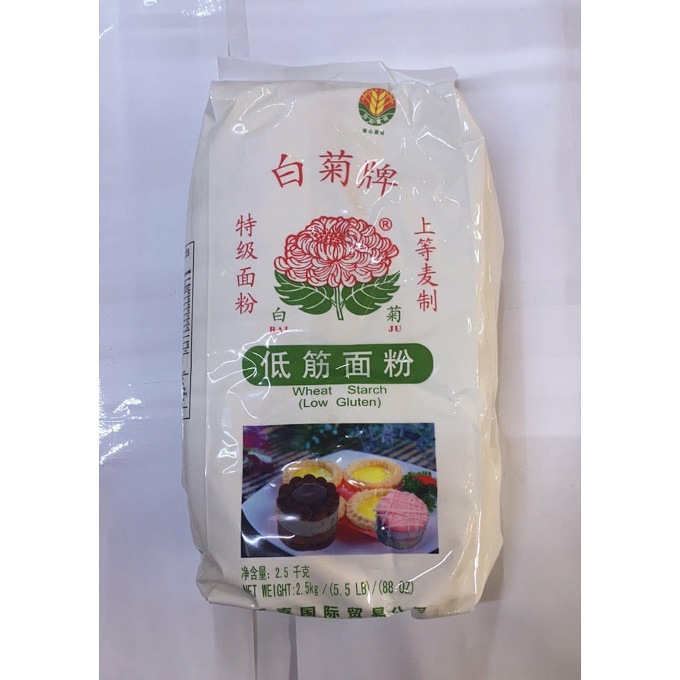 Bai Ju Brand Low Gluten Flour 2.5kg 12-13#
