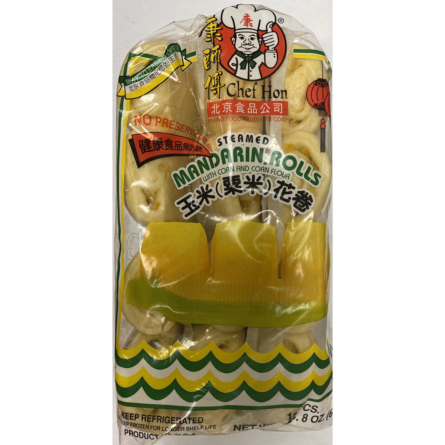 Master Kong - Corn flower rolls (700 g)