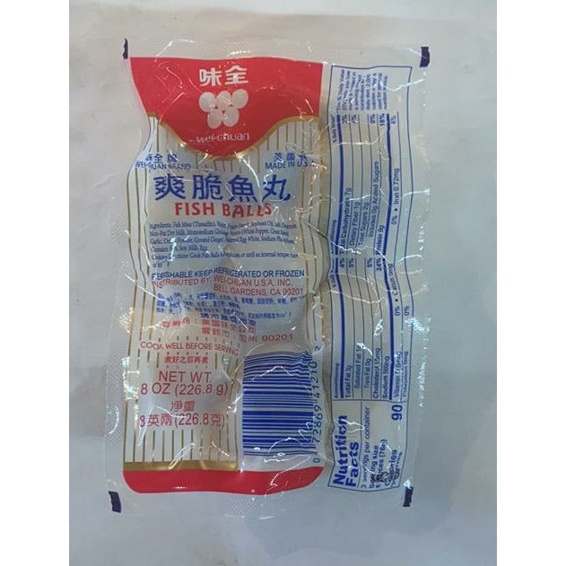 Wei Chuan Crispy Fish Balls 8oz