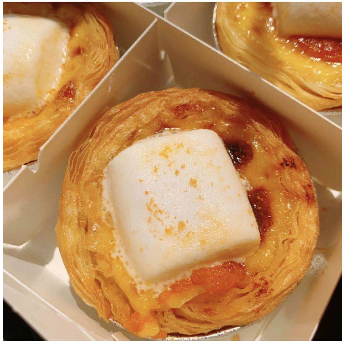 9-Salted Egg Yolk Cotton Candy Egg Tart 2 pieces