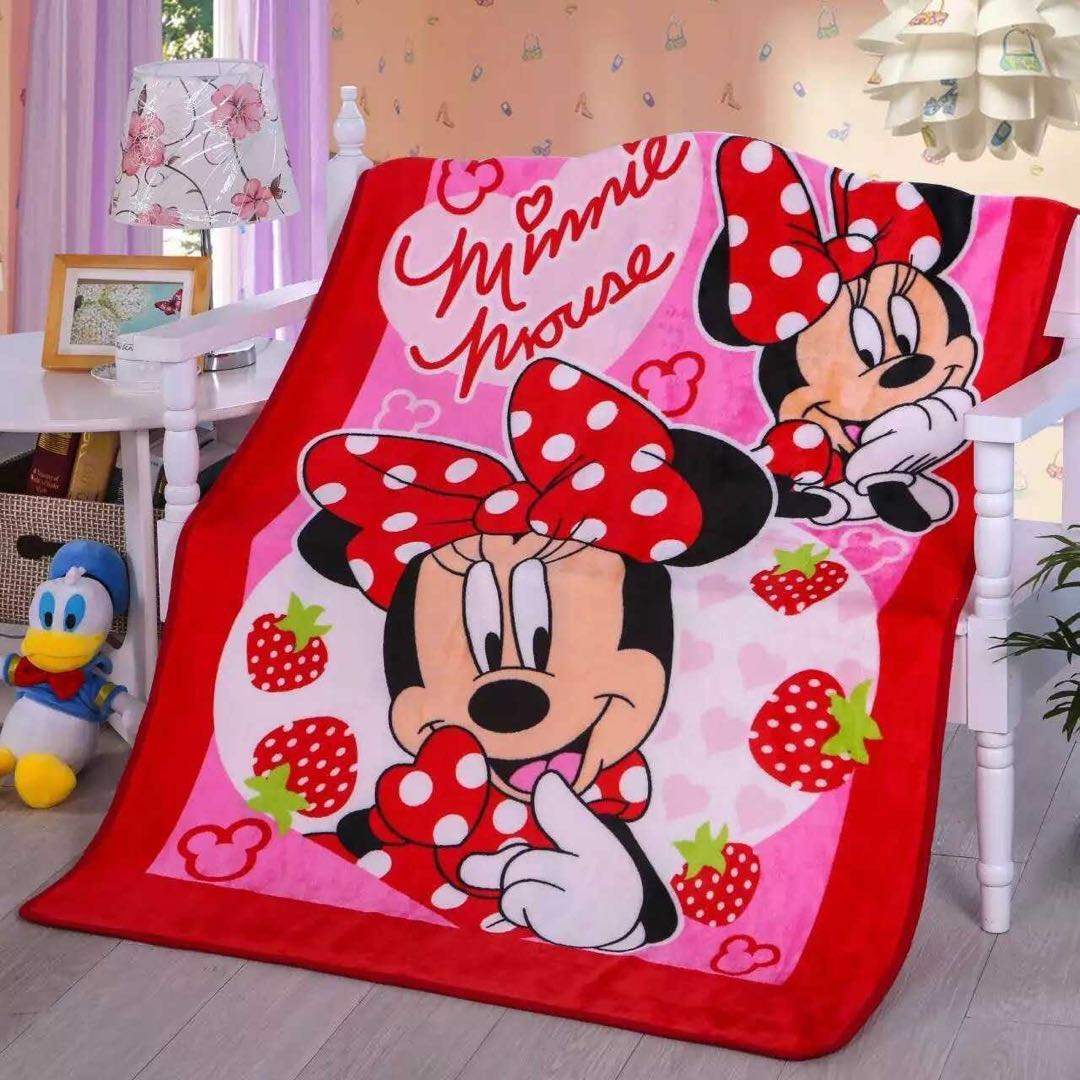♣️Minnie Mouse Children's Cloud Blanket (#3551) Small