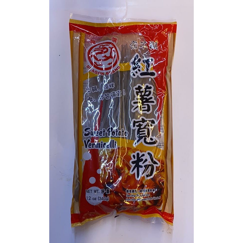 Dragon Brand - Sweet Potato Wide Noodles 12oz