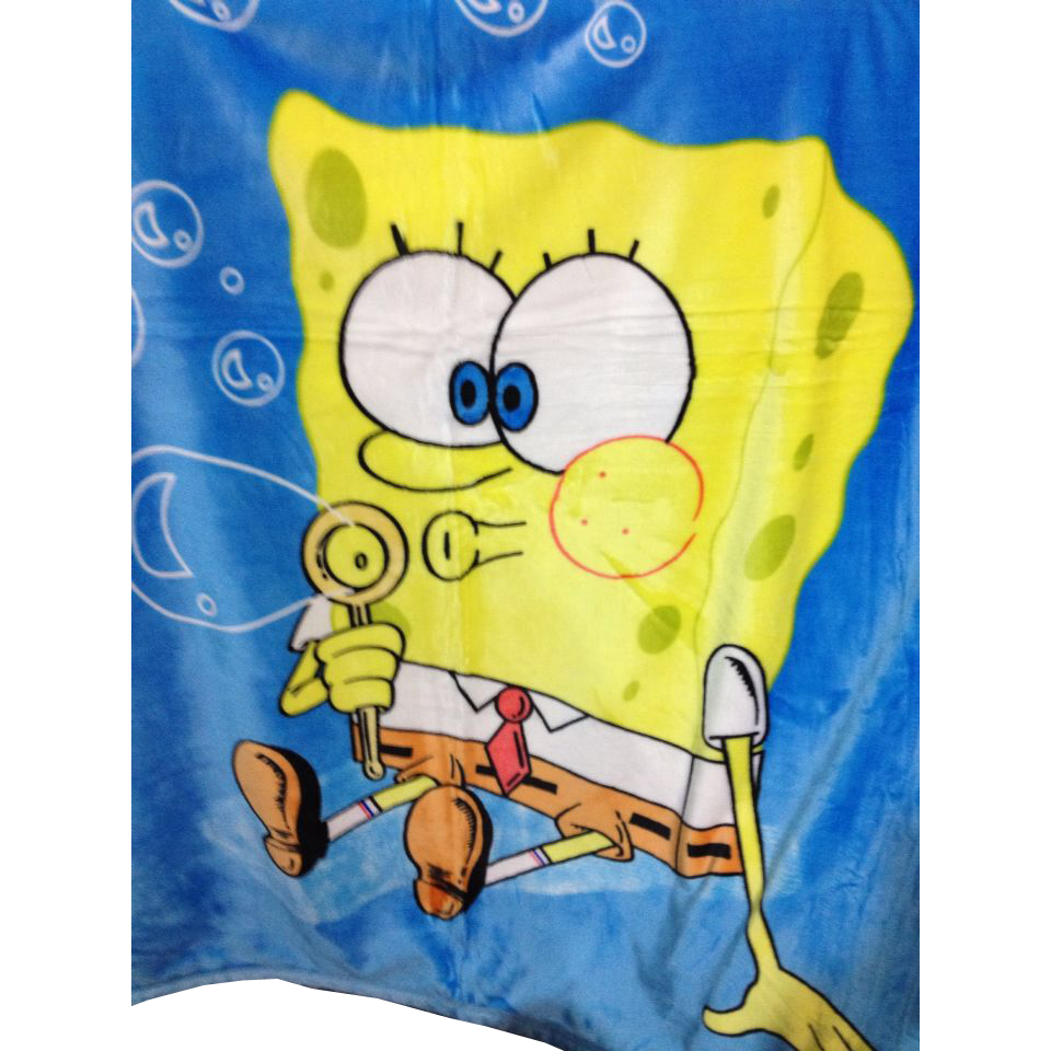 ♣️SpongeBob Children's Cloud Blanket (#3549) Small