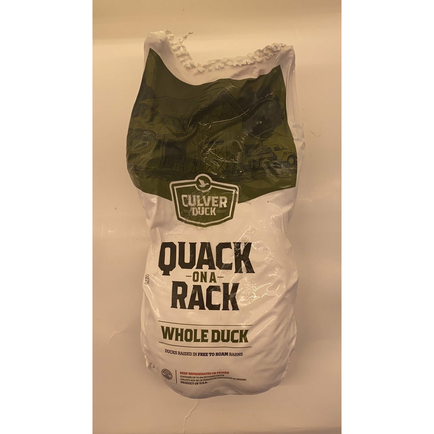 Duck - Headless Duck (Green Packaging) 4.25-4.75 lbs