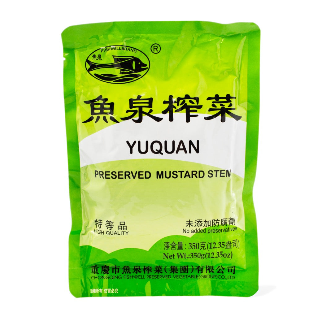 1-Fish Spring - Pickled Mustard - Original Flavor 350g, 1 pack