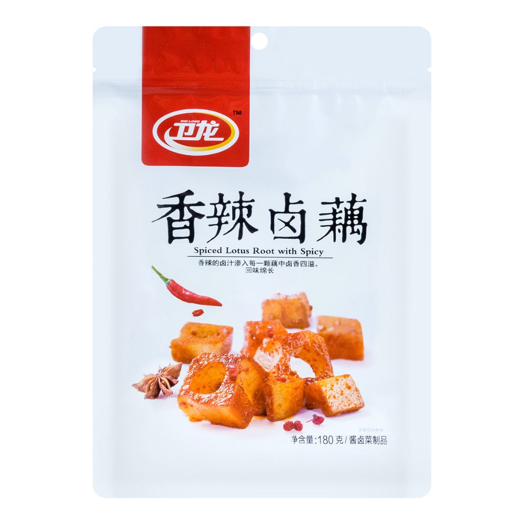 1-Weilong Spicy Marinated Lotus Root