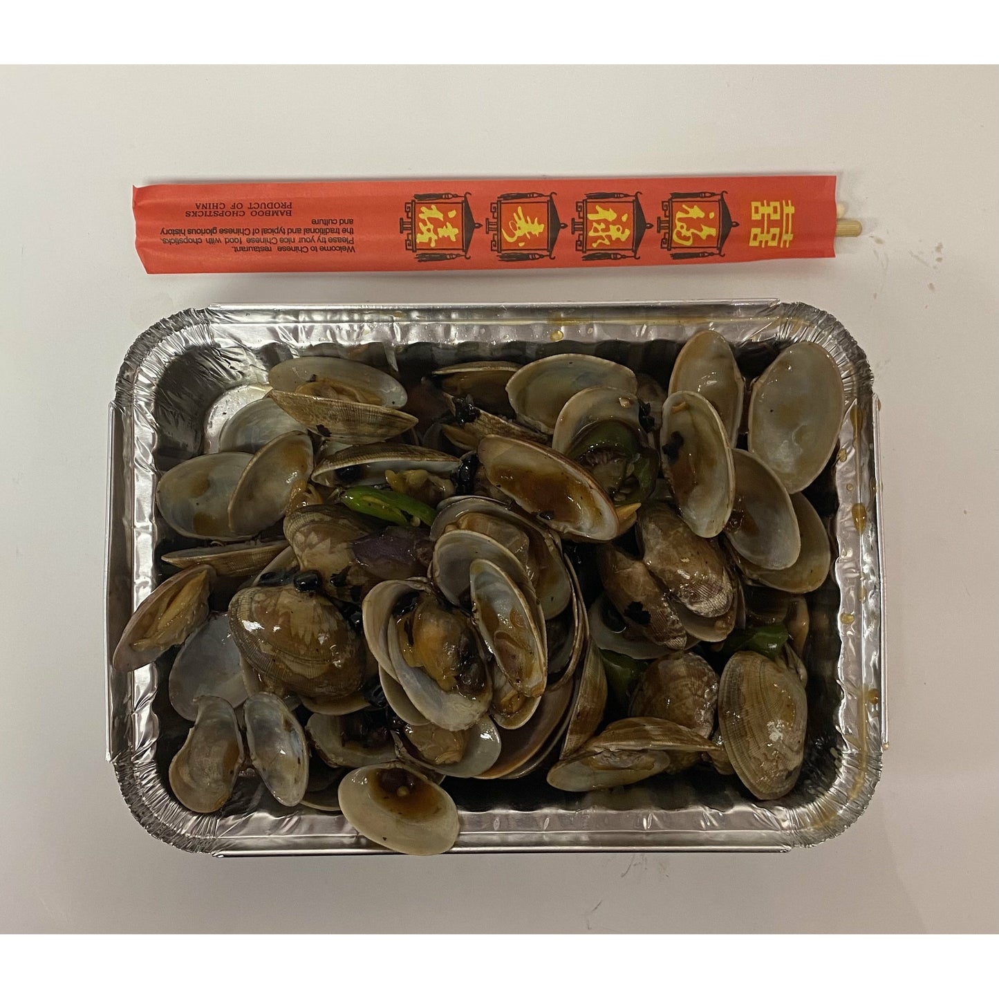 2-Braised Clams with Fermented Black Beans 1 box