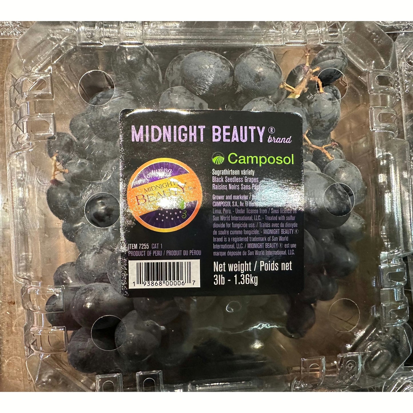 ⚡️Black Globe Grapes 3 lbs