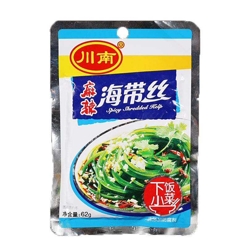 Chuan Nan Kelp Strips - Numbing Spicy 62g