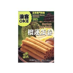 Aoke - Durian egg rolls 160g
