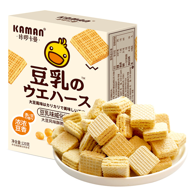 Kaluokaman - Soy milk flavored wafer biscuits 120g