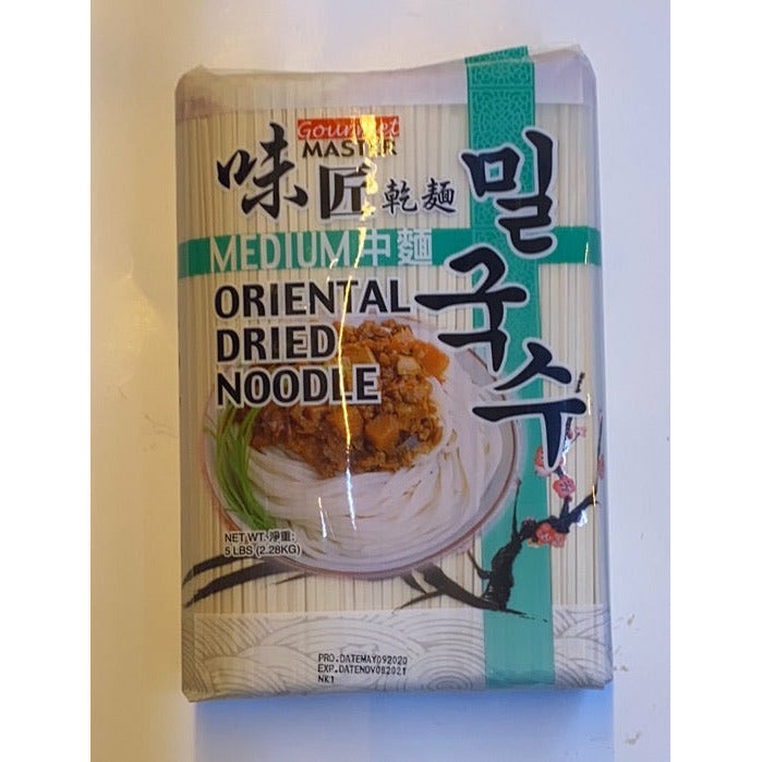 Weijang - Korean Dried Noodles (Medium) 5 lbs