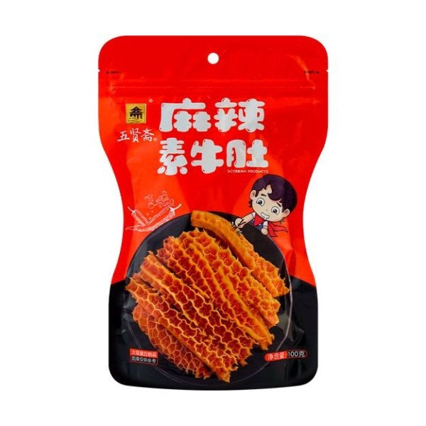 Wuxianzai - Spicy Vegetarian Beef Tripe 100g