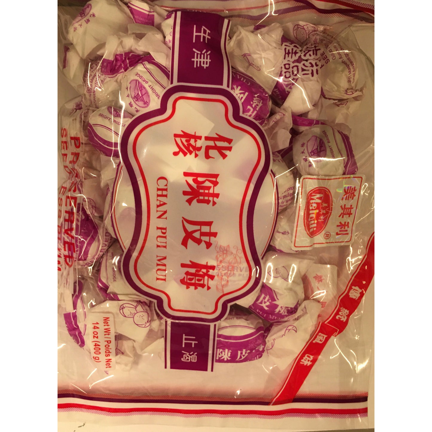 1- Michelin - Preserved Tangerine Peel Plum 400g,