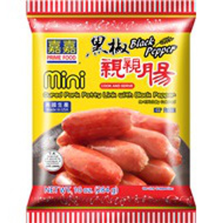 Jia Jia Qinqin Sausage - Black Pepper Qinqin Sausage 284g