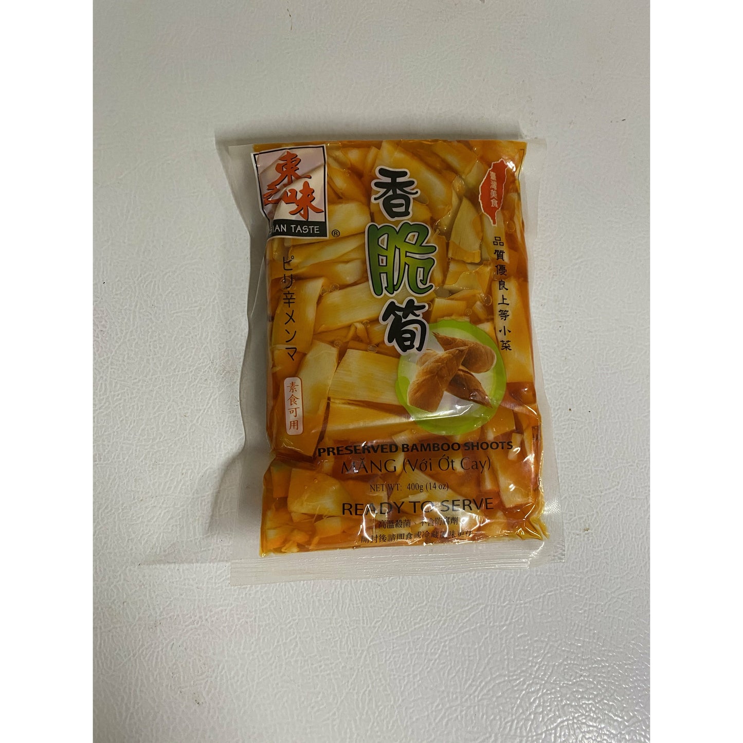 Dongzhiwei Crispy Bamboo Shoots, 400g/Pack