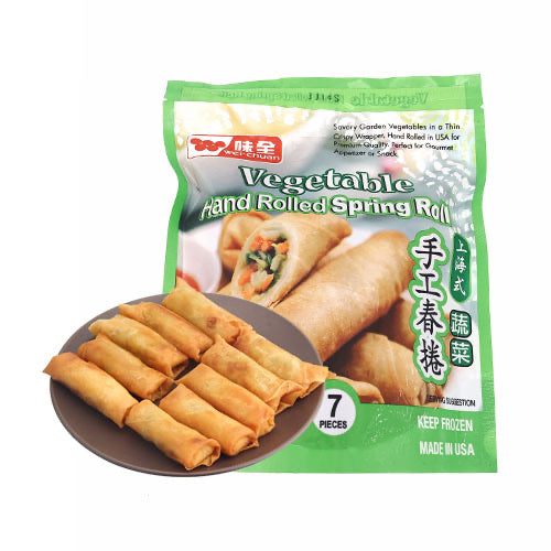 Wei Quan - Handmade Vegetable Spring Rolls 7 pcs 11.7oz