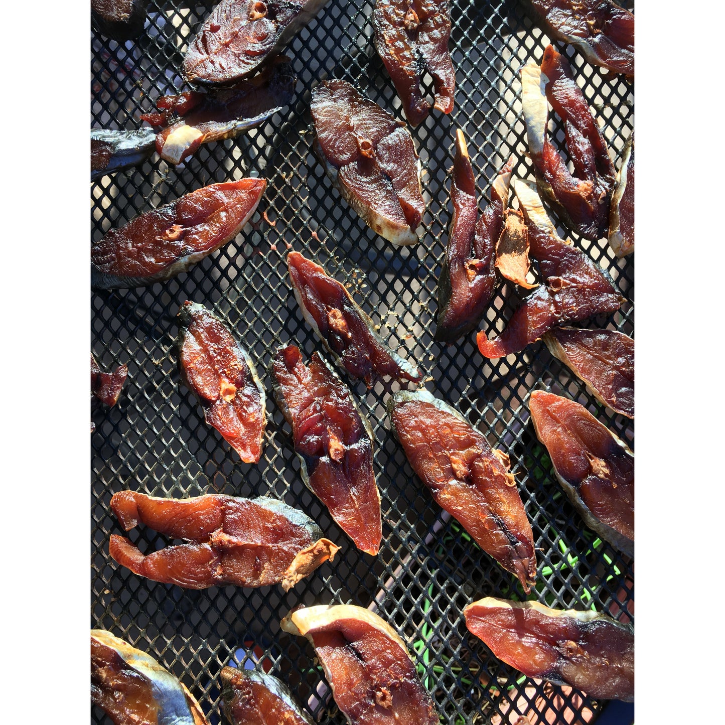 Dried mackerel with sauce. 0.9-1.1 lbs