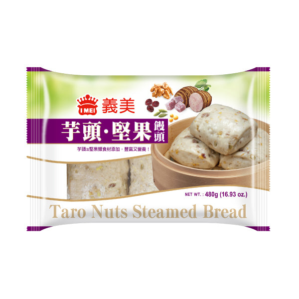 I-Mei Taro & Nut Steamed Bun 480g
