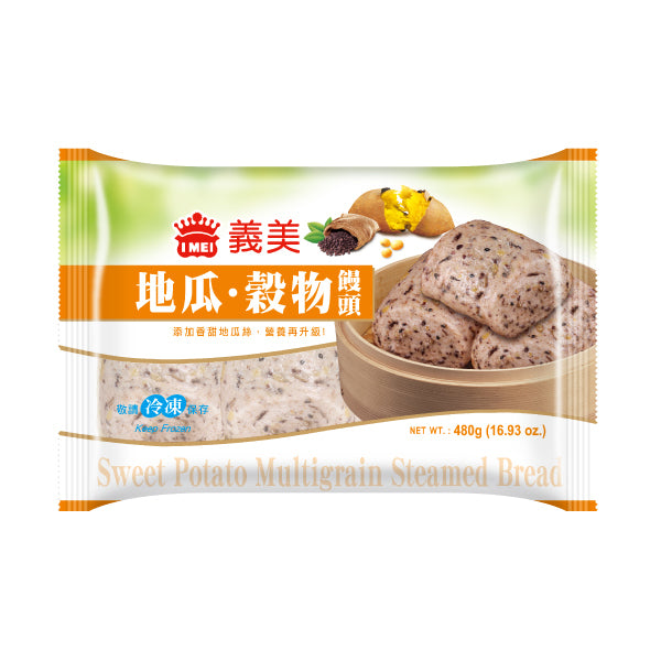 I-Mei Sweet Potato & Grain Steamed Bun 480g