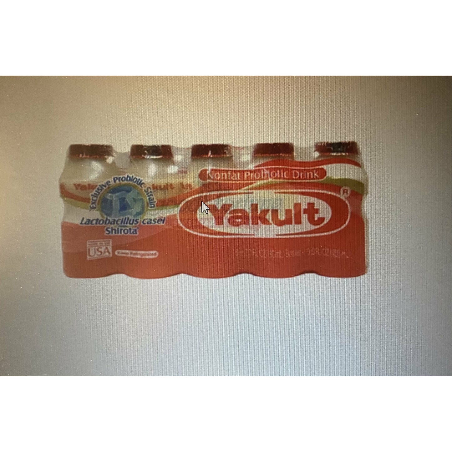 Yakult 5 Bottles/Row (Red)
