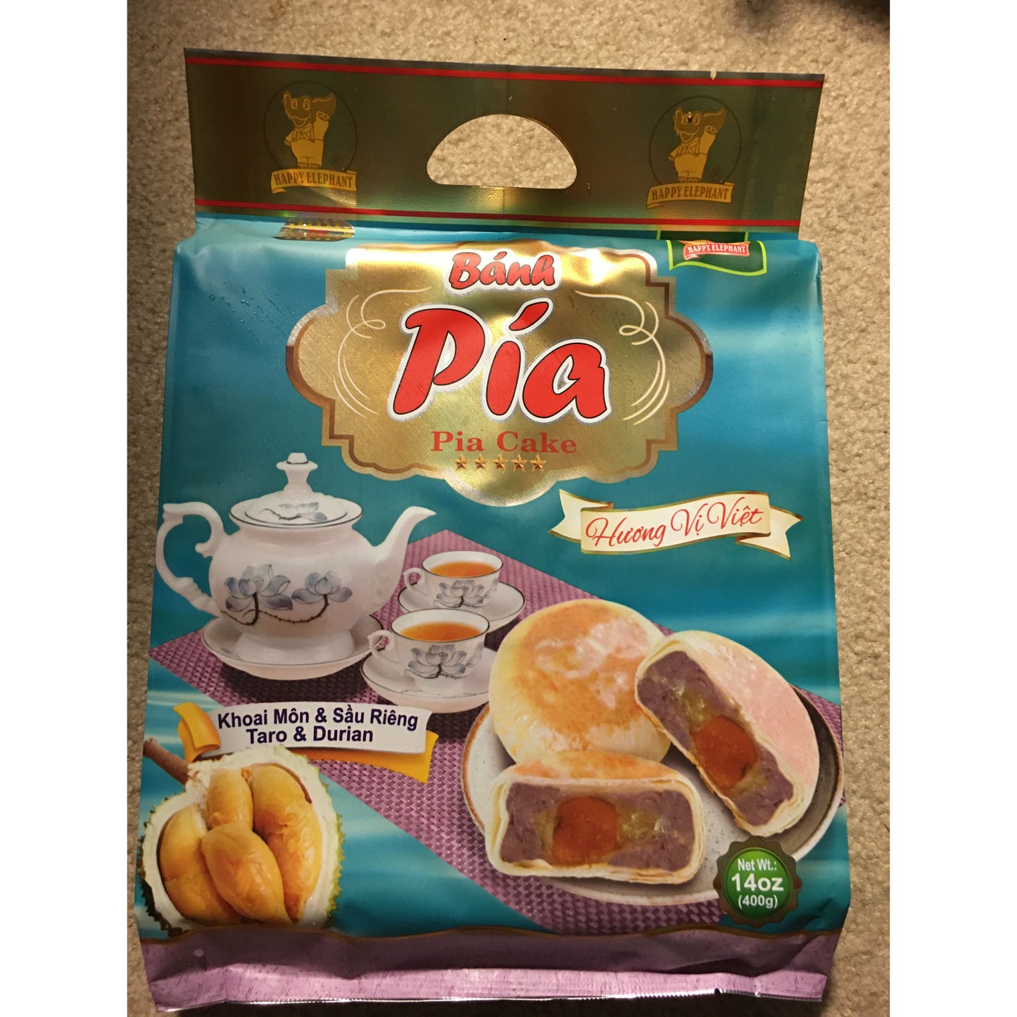 ⚡️Cake (Taro & Durian)