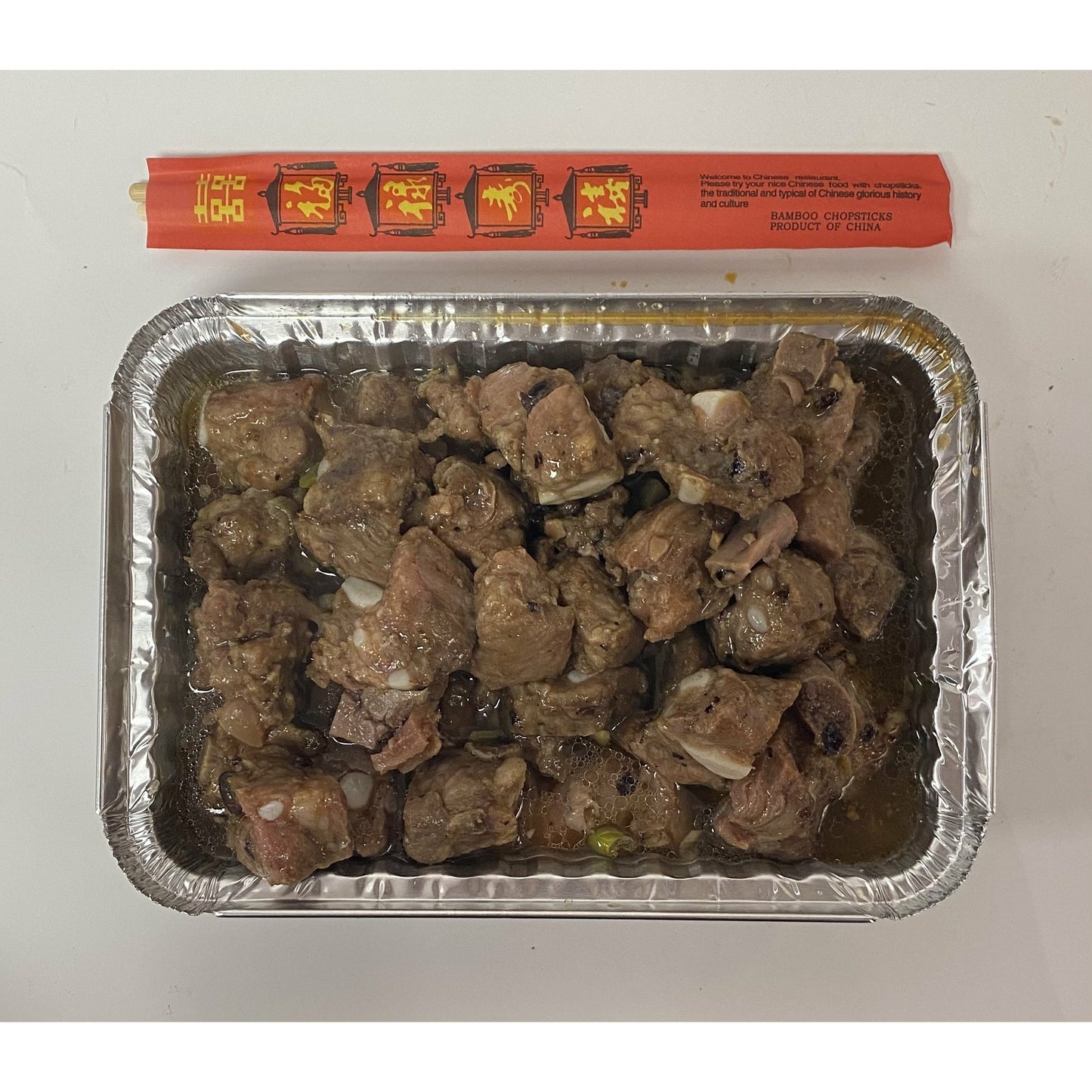 2-Red Braised Pork Ribs with Fermented Black Beans 1 Box