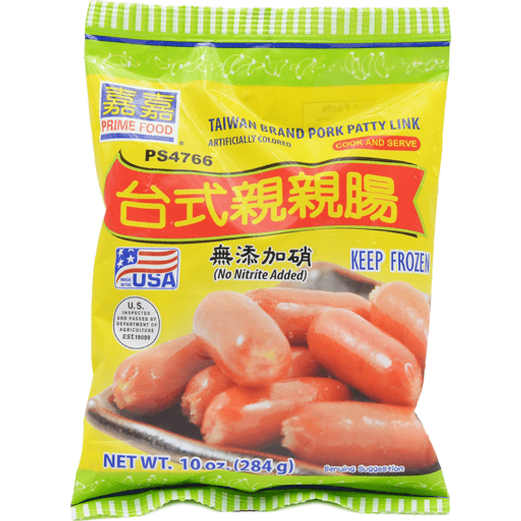 Jia Jia Qinqin Sausage - Taiwanese Style Qinqin Sausage 284g
