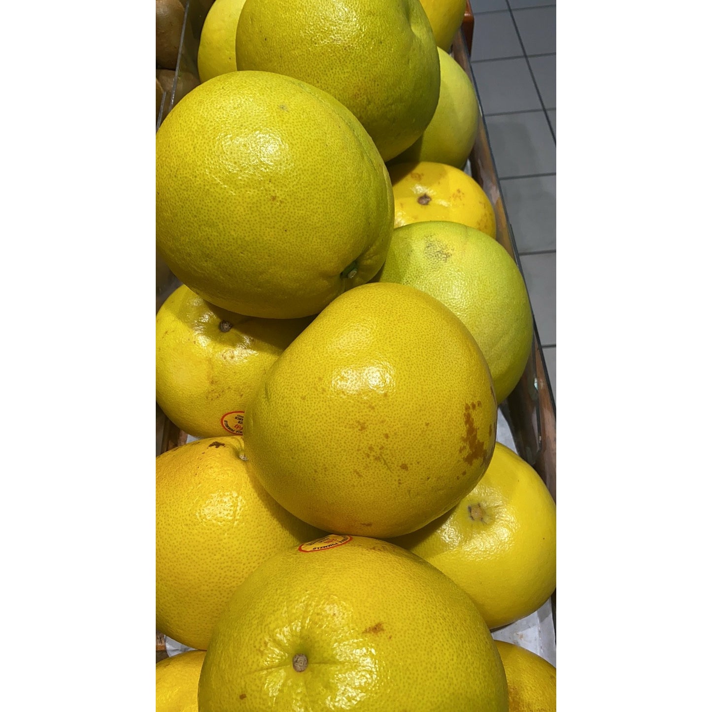 American Shatian pomelo, yellow flesh, 6 pieces/box, 20-21 lbs